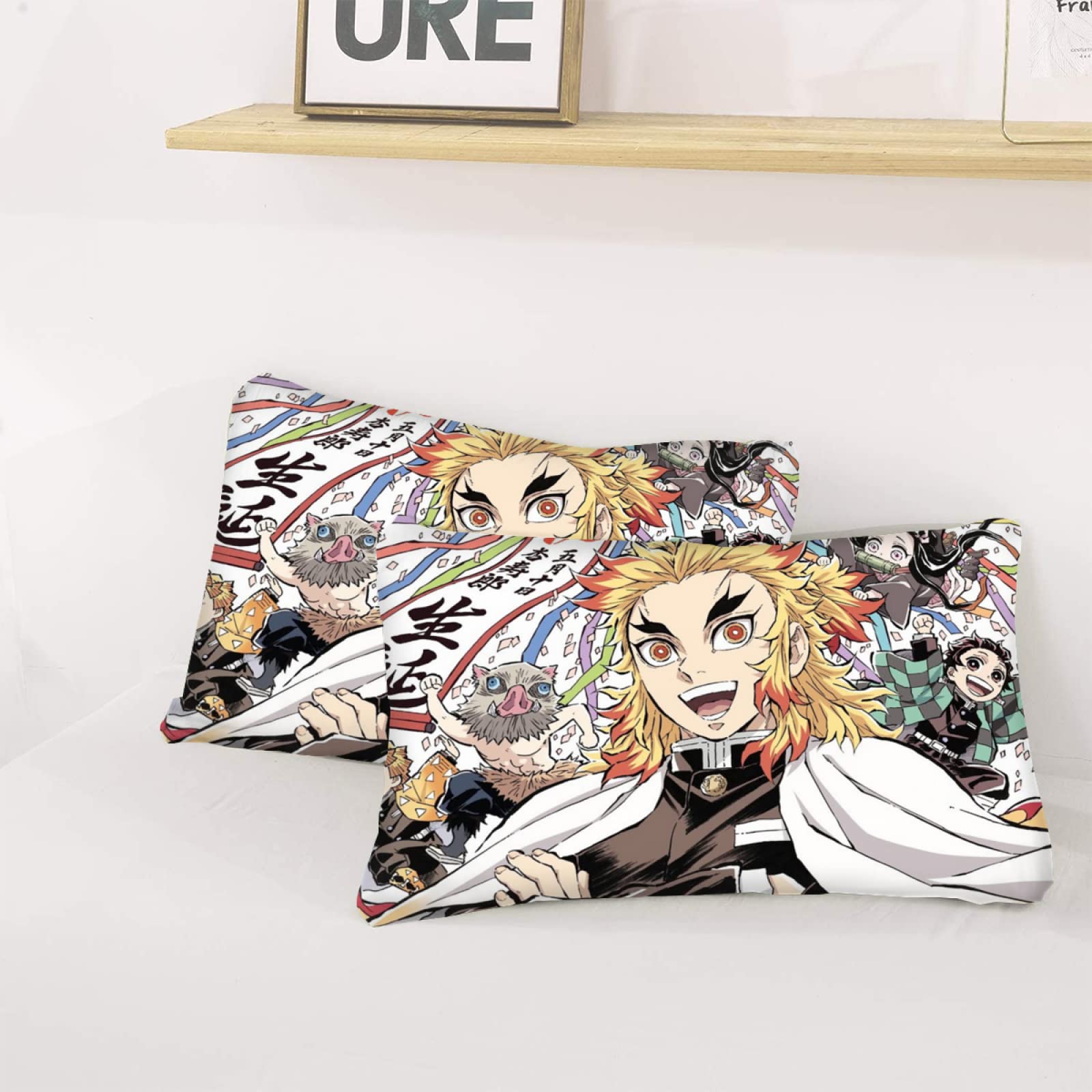 Amazon｜鬼 滅 刃 布団カバー 2点セット 掛け布団カバー